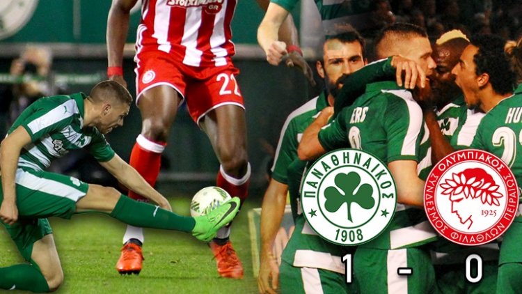 Παναθηναϊκός-Ολυμπιακός 1-0 (vid)