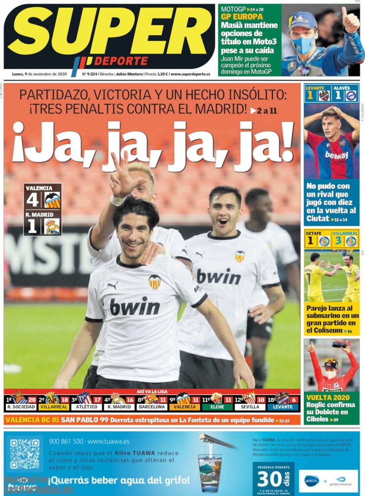 Super Deportiva Δευτέρας ένα ακόμα ταμείο