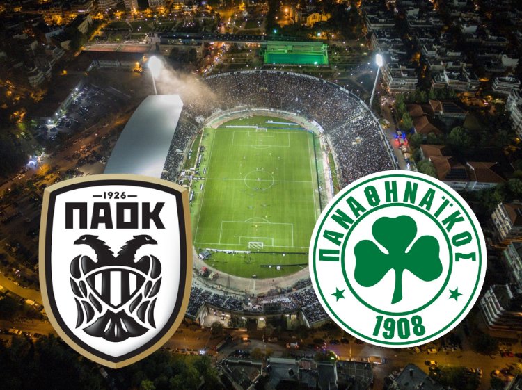 ΠΑΟΚ - Παναθηναικός 2-1 ντέρμπι κορυφής