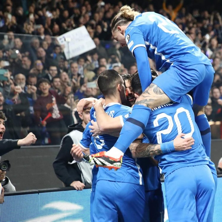 Ελλαδα Καζακσταν 5-0 άλμα πρόκρισης