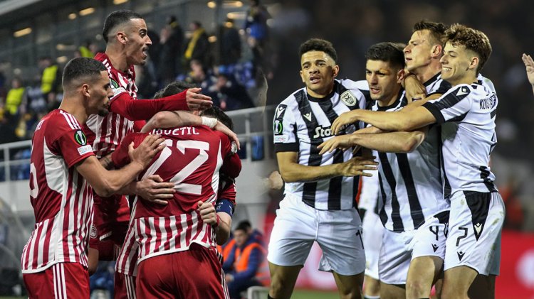 ΠΑΟΚ, ΠΑΟ, Ολυμπιακός στο Conference League.