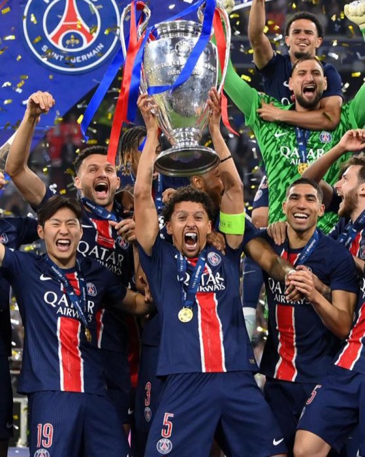Πρωταθλήτρια Ευρώπης Η Παρι Σεν Ζερμεν Θρίαμβος Επί Της Ιντερ
